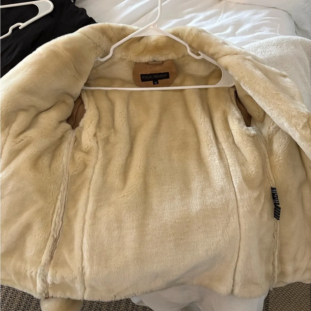 Leather Shearling Jacket - Picture 4 of 4